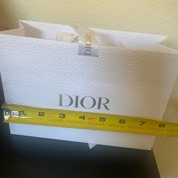DIOR Small Shopping Bag With Ribbon Closure - Picture 8 of 9